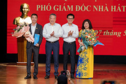 NSND Công Lý được bổ nhiệm làm Phó Giám đốc Nhà hát Kịch Hà Nội