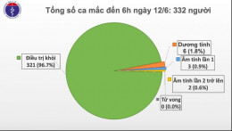 Việt Nam chỉ còn 6 ca dương tính với SARS-CoV-2